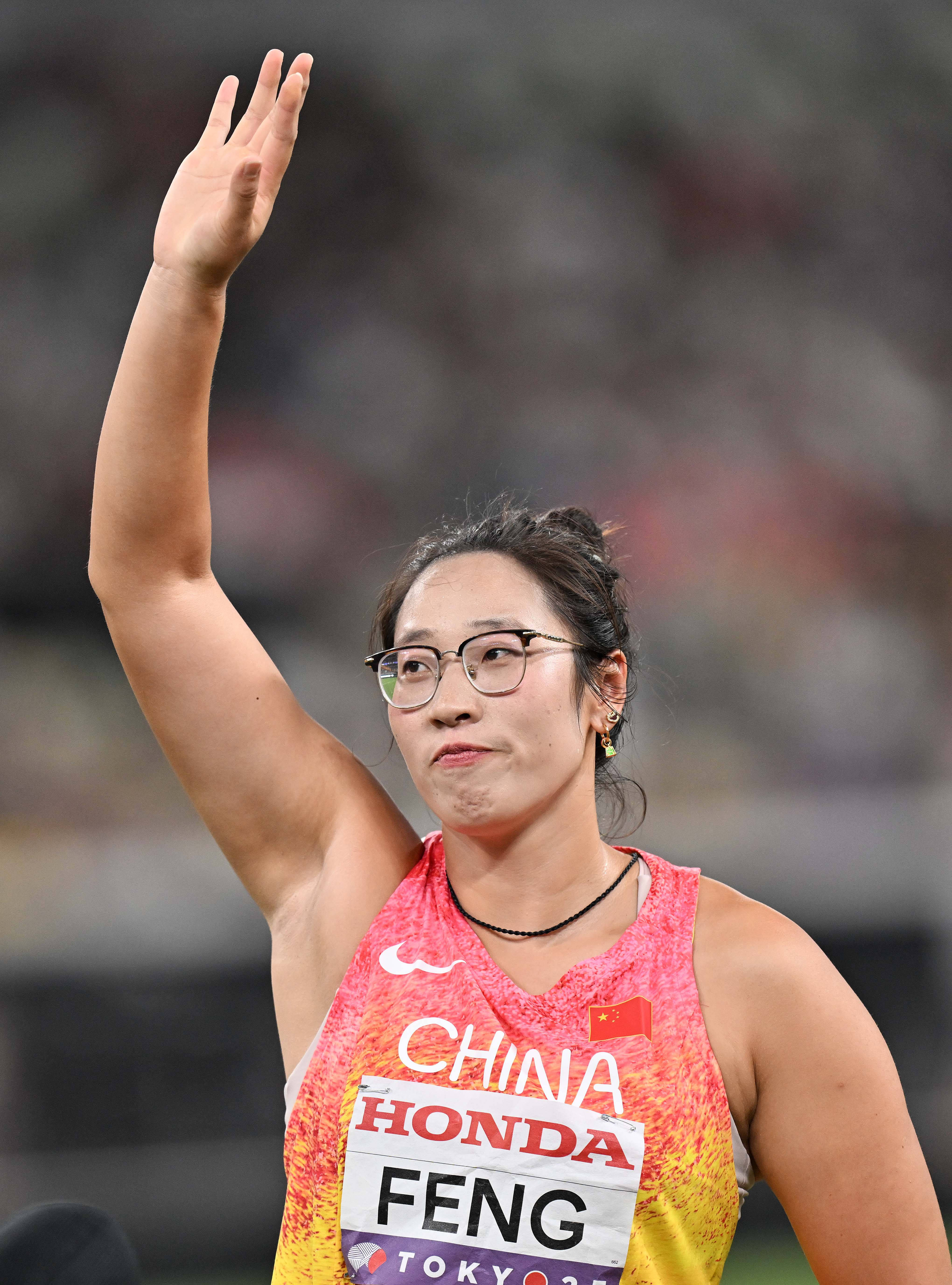 (田径世锦赛)女子铁饼决赛:冯彬获第七