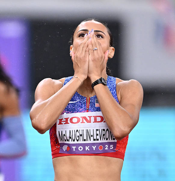 田径世锦赛|六破400米栏世界纪录后转项,麦克劳克林逼近400米人类极限