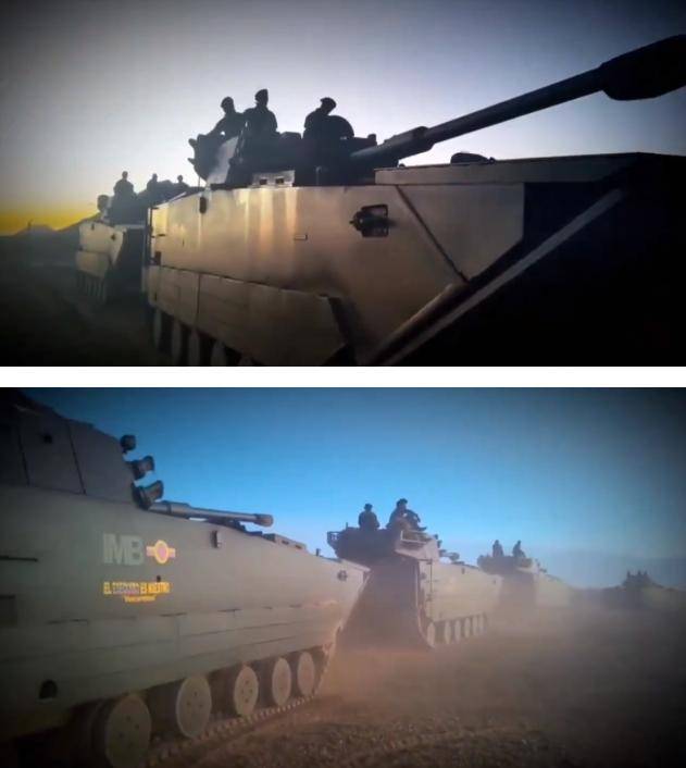 C-802导弹上岛,中式装甲大军随时开打,美军6架死神逼近委内瑞拉