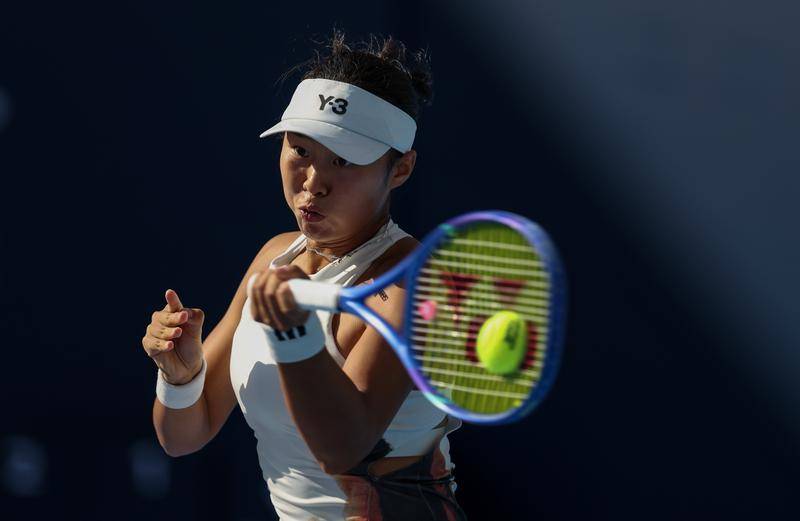 中网综合:张帅逆转取胜 率先晋级次轮