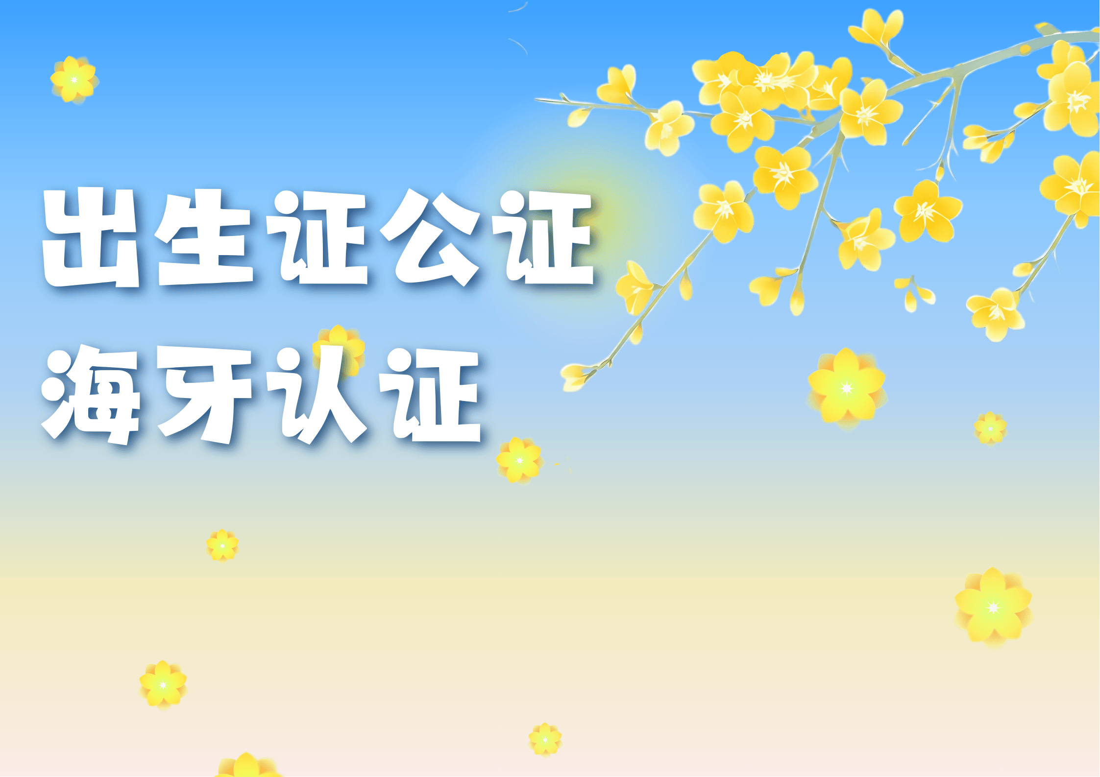 出生证公证需要什么资料？